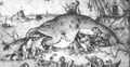 "Duże ryby jedzą małe ryby" Pieter Bruegel Starszy