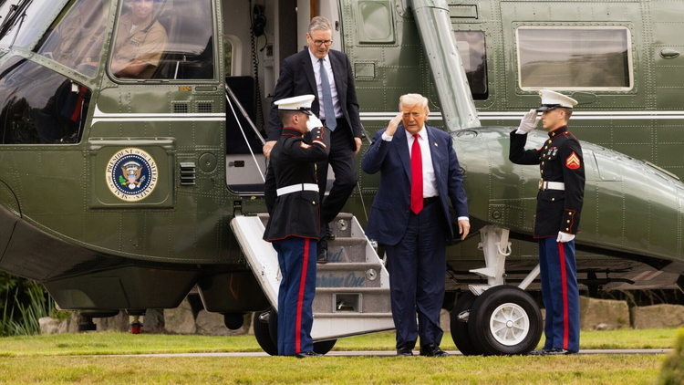 Donald Trump w Szkocji