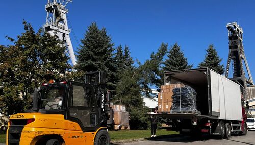 Pomoc dla powodzian organizowana przez LW Bogdanka