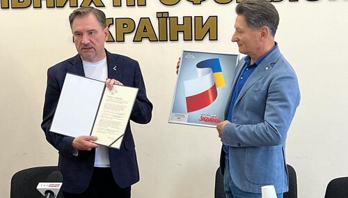 Wspólne memorandum o współpracy. Solidarność jest jedynym związkiem zawodowym, który przybył na Ukrainę
