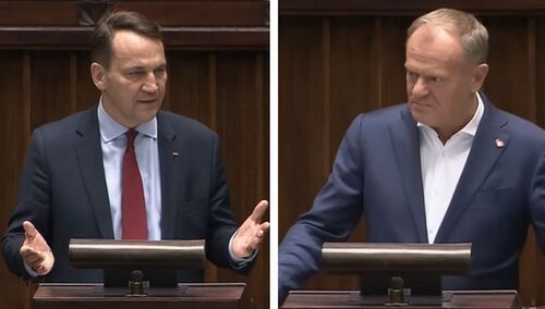 Radosław Sikorski, Donald Tusk