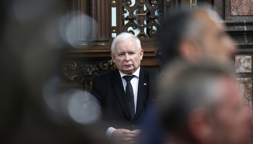 Jarosław Kaczyński w Krakowie