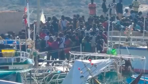 Nagrania z Lampeduzy