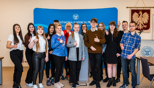 Finał „Konkursu wiedzy o prawie pracy, bhp i działalności PIP oraz o historii porozumień sierpniowych”