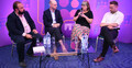Od lewej: Mateusz Kosiński, Jan Śpiewak, Barbara Surdykowska, Jacek Burski