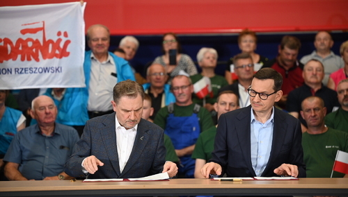 Podpisanie porozumienia Rząd-Soldiarność