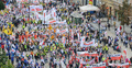 Manifestacja Solidarności - zdjęcie poglądowe