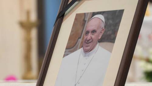 Portret papieża Franciszka