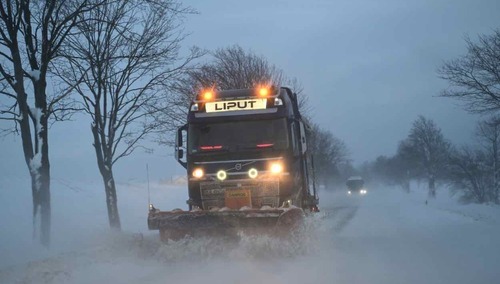 Trudne warunki pogodowe w Polsce