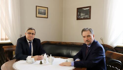 Piotr Duda spotkał się z Jarosławem Wieczorkiem. Rozmowa dotyczyła nie tylko Śląska