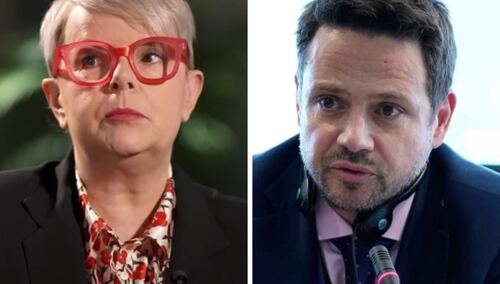 Karolina Korwin-Piotrowska i Rafał Trzaskowski