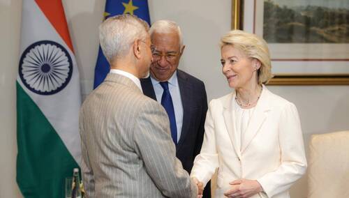 Subrahmanyam Jaishankar, António Costa i Ursula von der Leyen