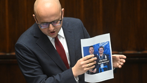 Do ataku na posłów doszło na