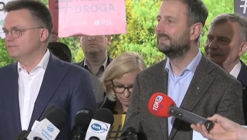 Szymon Hołownia i Władysław Kosiniak-Kamysz