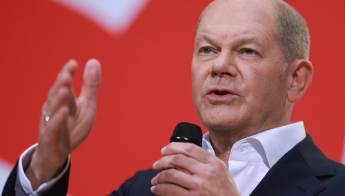 Kanclerz Niemiec Olaf Scholz
