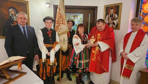 Relikwie bł. ks. Popiełuszki