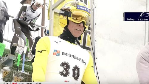 Noriaki Kasai w Sapporo