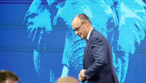 Friedrich Merz na konferencji bezpieczeństwa w Monachium