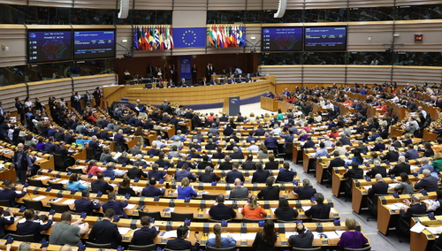 Parlament Europejski w Brukseli