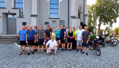 Rajd rowerowy dla uczczenia 42. rocznicy powstania Związku