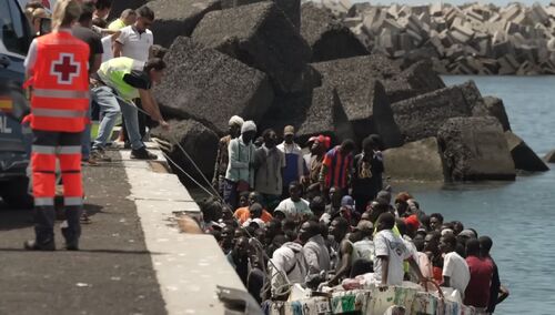 Nielegalni imigranci w Hiszpanii