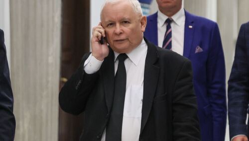 Prezes PiS Jarosław Kaczyński