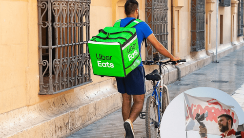 Kurier Uber Eats
