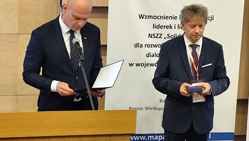 WZD Regionu Wielkopolska NSZZ "S". Bartłomiej Mickiewicz: Tylko razem możemy zadbać o godność ludzi pracy