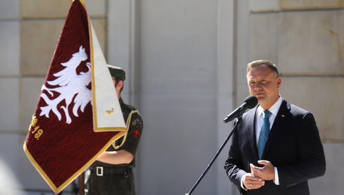 WARSZAWA SPOTKANIE W PAŁACU PREZYDENCKIM