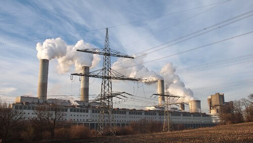 Niemiecka elektrownia węglowa Frimmersdorf 