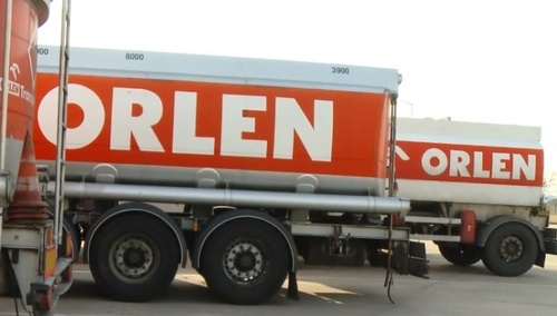 Atak nożownika przed zakładem PKN Orlen w Płocku