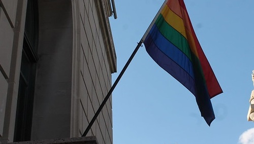 Flaga LGBT, zdjęcie ilustracyjne