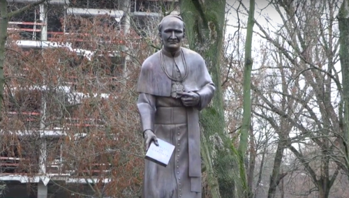 pomnik ks. Idziego Radziszewskiego w Lublinie