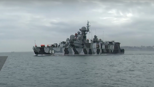 Ponad 30 rosyjskich okrętów wypłynęło na Morze Czarne