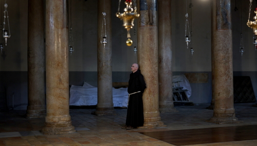 Bazylika Narodzenia w Betlejem, wigilia uroczystości Narodzenia Pańskiego 2025