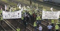 Protest pracowników PKP Cargo - zdjęcie poglądowe