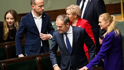 Premier oraz członkowie Rady Ministrów w Sejmie