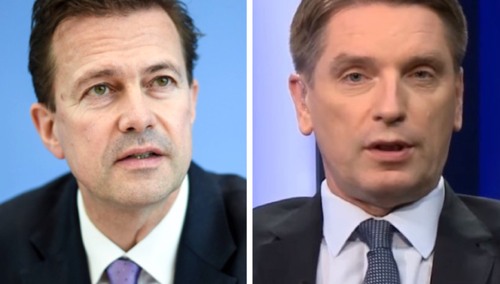 Steffen Seibert oraz Tomasz Lis