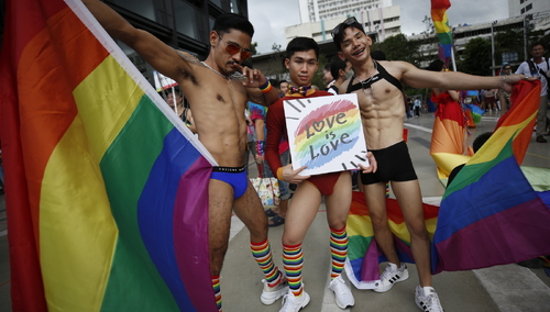 Obchody "Miesiąca Dumy" w Bangkoku