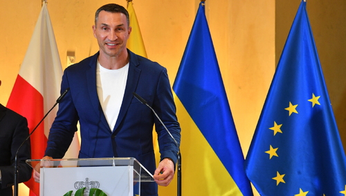 Władimir Kliczko nazwał Wandę Traczyk-Stawską swoim idolem [WIDEO]