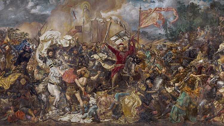 „Bitwa pod Grunwaldem”, obraz Jana Matejki z 1878
