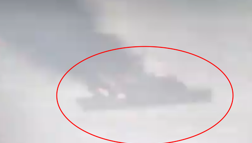 Tak płonie rosyjska fregata „Admirał Makarow”? Ekspert publikuje film