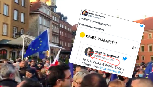 Ups… Onet nabrał się na wpis „Człowieka Bobra”? Internauci publikują screeny