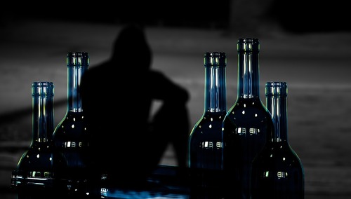 Alkoholizm. Ilustracja poglądowa