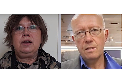 prof. Barbara Engelking, prof. Jan Grabowski