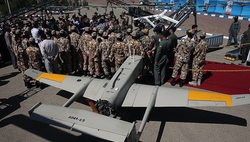 Grupa irańskich instruktorów na Białorusi? "Koordynują ataki dronów Shahed"