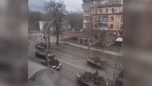 Rosyjskie wojska w Chersoniu, 02.03.2022 r.