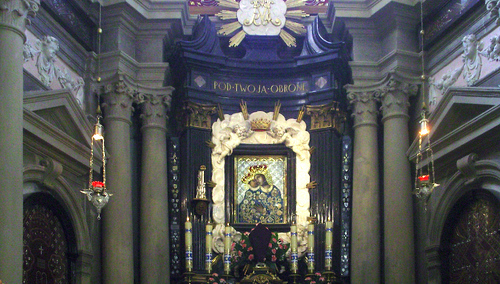 Kalwaria Zebrzydowska, kaplica z cudownym obrazem