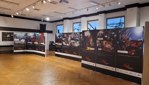 Wystawa „Tygodnik Solidarność – pomnik wolności słowa” otwarta dla zwiedzających w Gdańsku