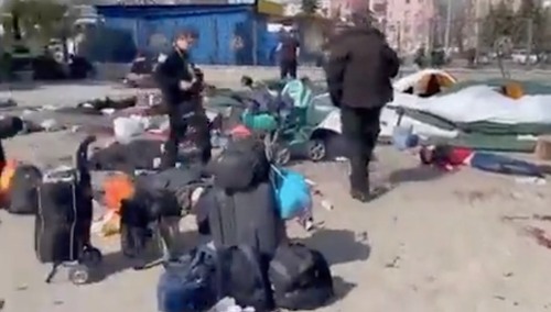 Ostrzał rakietowy w Kramatorsku. Rośnie liczba ofiar i rannych